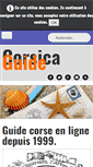 Mobile Screenshot of corsica-guide.com